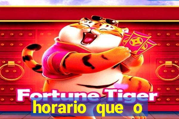 horario que o fortune rabbit paga